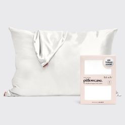 Satin Pillowcase in Ivory 4 Pack